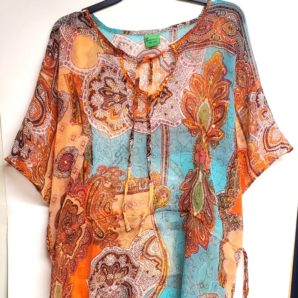 Cleopatra Free Size Tunic Blouse